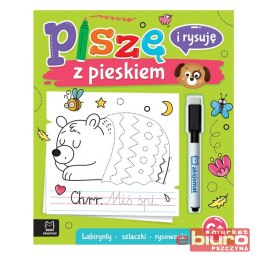 PISZĘ I RYSUJĘ Z PIESKIEM LABIRYNTY SZLACZKI RYSOW