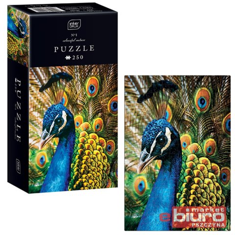 PUZZLE 250 COLOURFUL NATURE 1 PEACOCK INT
