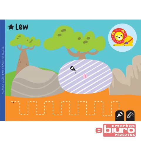 WYCINAM NAKLEJAM RYSUJE. MAŁE ZOO AKSJOMAT