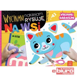 WYCINAM NAKLEJAM RYSUJĘ NA WSI WYCINANKI AKSJOMAT