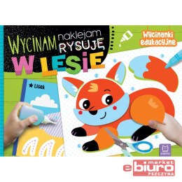 WYCINAM NAKLEJAM RYSUJĘ W LESIE WYCINANKI AKSJOMAT