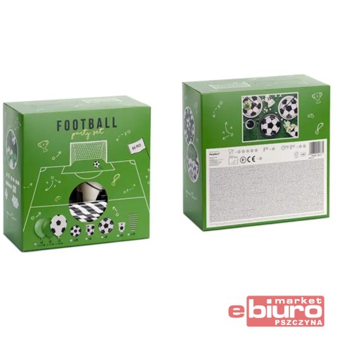 ZESTAW DEKORACJI PARTY PIŁKA A'60 MIX PARTYDECO