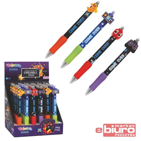 COLORINO DŁUGOPIS WYMAZYWALNY AUTOMAT GAME