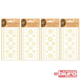 NAKLEJKI 831 WIELKANOC ŻELOWE SŁOMA 19X9CM MFP