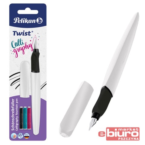 PIÓRO WIECZNE DO KALIGRAFII TWIST P457+2N BLISTER
