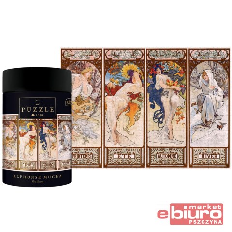 PUZZLE 1000 ART 1 MUCHA INTERDRUK