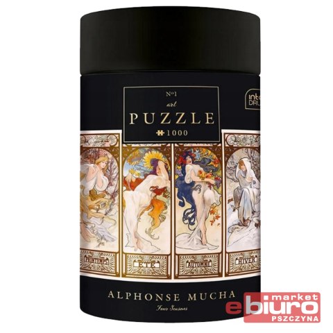 PUZZLE 1000 ART 1 MUCHA INTERDRUK