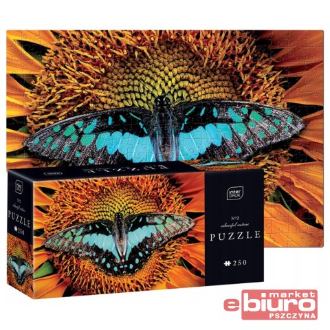 PUZZLE 250 COLOURFUL NATURE 2 BUTTERFLY INT