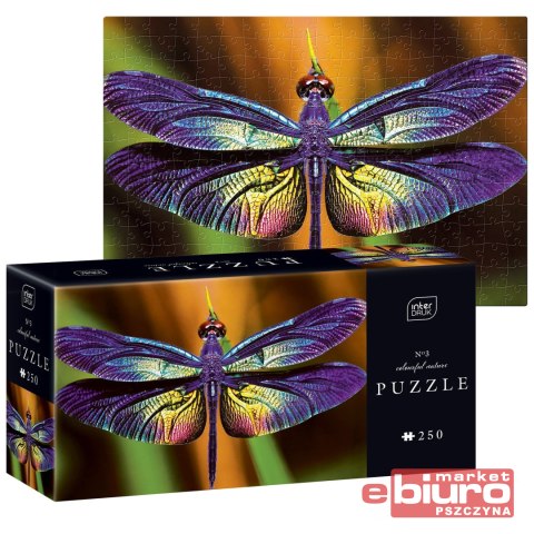PUZZLE 250 COLOURFUL NATURE 3 DRAGONFLY INT