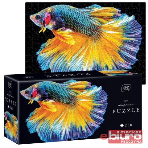 PUZZLE 250 COLOURFUL NATURE 6 FISH INT