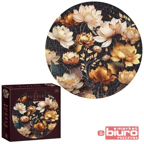 PUZZLE 500 ROUND FLOWERS 1 INT