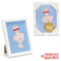 RAMKA NA ZDJĘCIE BIAŁA 13X18CM PARTYDECO