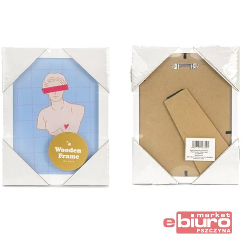 RAMKA NA ZDJĘCIE BIAŁA 13X18CM PARTYDECO