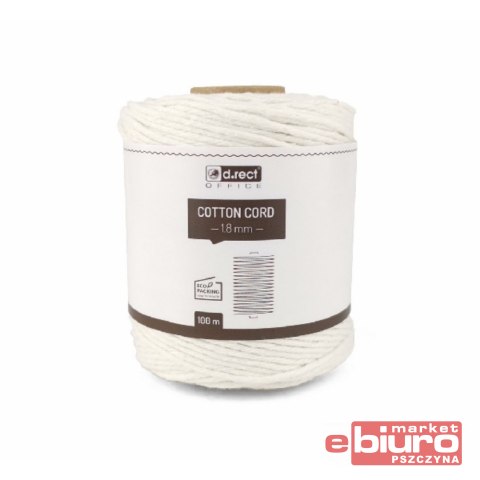 SZNUREK BAWEŁNIANY D.RECT 1.8MM 100M