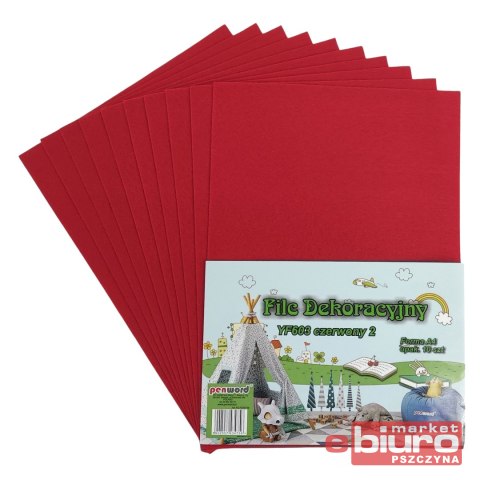 FILC DEKORACYJNY CZERWONY 2 20X30 A'10 YF603 PSH