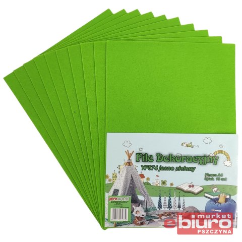 FILC DEKORACYJNY J.ZIELONY 20X30 A'10 YF674 PSH