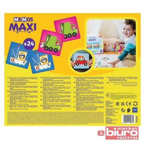 GRA MEMOS MAXI POJAZDY 02267 TREFL