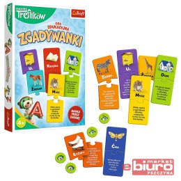 GRA ZAGADKOWY ALFABET RODZINA TREFLIKÓW TREFL