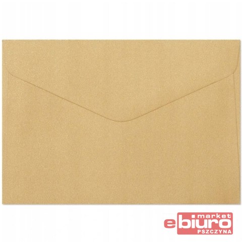 KOPERTA B6 PEARL ZŁOTY K 150G/M2 10SZT GALERIA PAPIERU