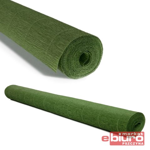 KREPINA DEKORACYJNA ŚREDNIA ZIELEŃ KD-565