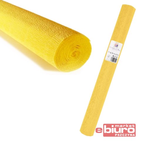 KREPINA DEKORACYJNA ŻÓŁTA KD-17/E5