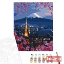 MALOWANIE PO NR BRUSHME 40X50CM PODRÓŻ PO JAPONI