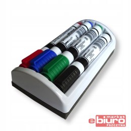 MARKERY SUCHOŚCIERALNE WB-222 ZESTAW 4 KOL GĄBKA PSH