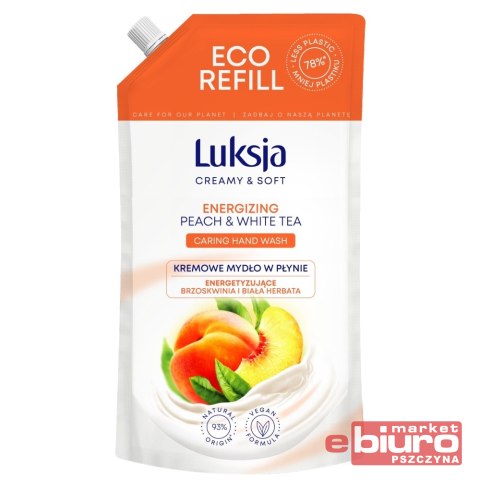 MYDŁO W PŁYNIE 900ML BRZOSKWINIA I BIAŁA HERBATA LUKSJA