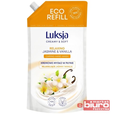 MYDŁO W PŁYNIE 900ML JAŚMIN I WANILIA LUKSJA