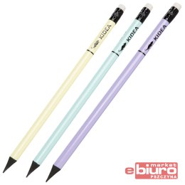 OŁÓWEK Z GUMKĄ TRÓJKĄTNY PREMIUM KIDEA 7210