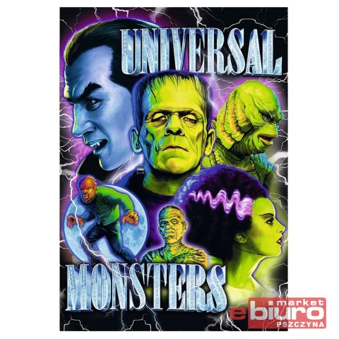 PUZZLE 1000 MONSTER 0707 TREFL