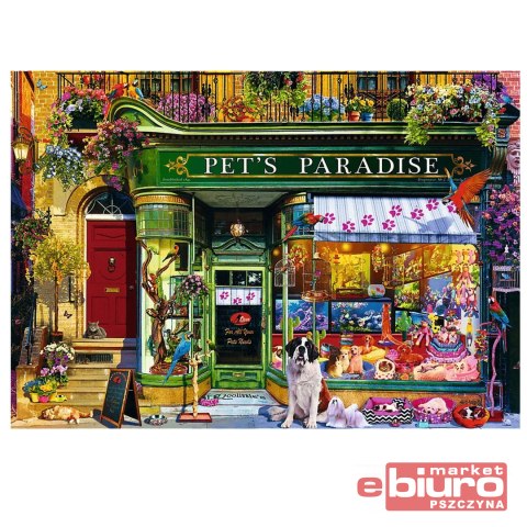 PUZZLE 1000 TEA TIME RAJ DLA ZWIERZĄT 8415 TREFL