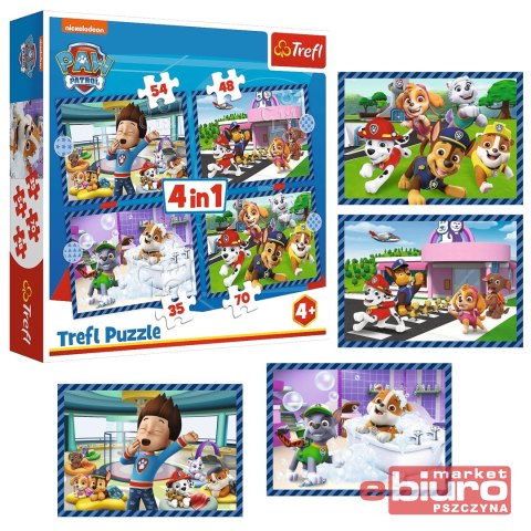 PUZZLE 4W1 PSIE SPRAWY 6503 TREFL