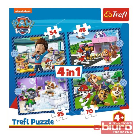 PUZZLE 4W1 PSIE SPRAWY 6503 TREFL