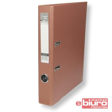 SEGREGATOR Z OKUCIEM A4 5CM MIEDZIANY PENWORD