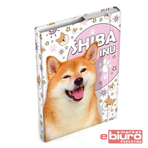 TECZKA SKRZYDŁOWA Z GUMKĄ MFP BOX A4 PIES