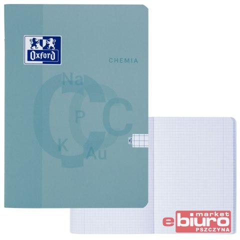 ZESZYT OXF CHEMIA A5 60 KARTEK 90G KRATKA