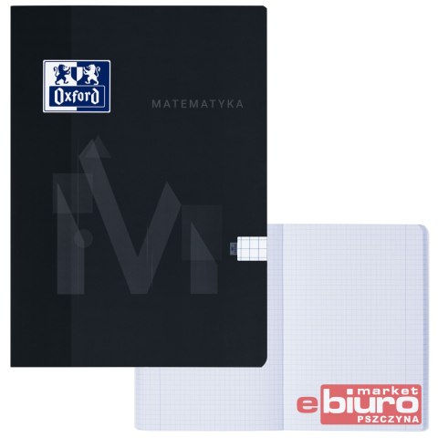 ZESZYT OXF MATEMATYKA A5 60 KARTEK 90G KRATKA