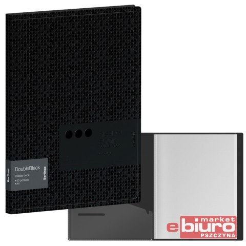 ALBUM OFERTOWY DOUBLE BLACK A4 40 KOSZ BERLINGO