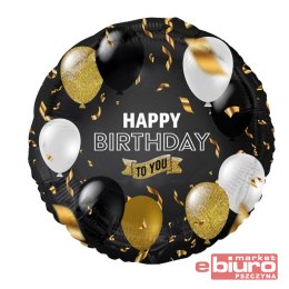 BALON FOLIOWY HAPPY BIRTHDAY TO YOU