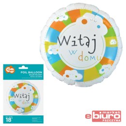 BALON FOLIOWY WITAJ W DOMU GODAN