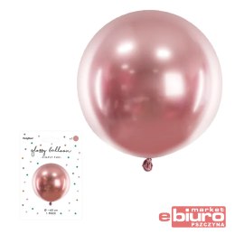 BALON OKRĄGŁY GLOSSY 60CM RÓŻOWE ZŁOTO PARTYDECO