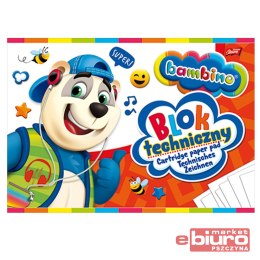 BLOK TECHNICZNY A4 10 KARTEK BAMBINO