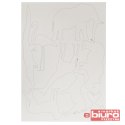 BLOK Z MOTYW. ANIMALS 80G/M2 A4 15+1 ARK 15 MOTYW.