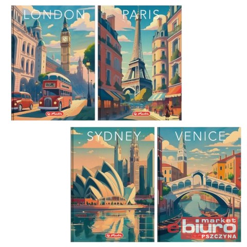 BRULION HER RETRO CITY SZYTY B5 160K 70G KRATKA