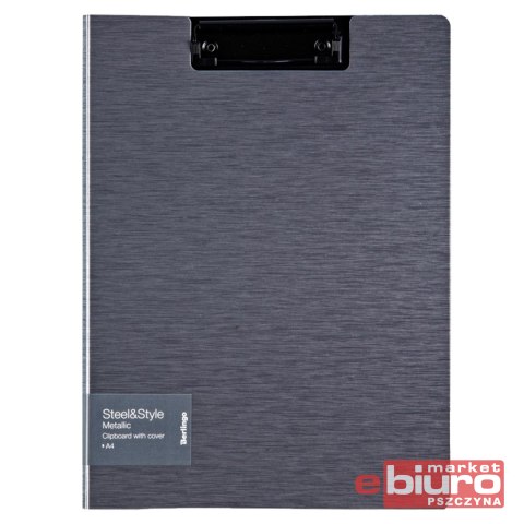 CLIPBOARD STEEL&STYLE A4 ZAMYKANY SREBRNY BELINGO