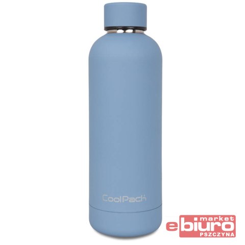 COOLPACK BONET TERMO BOTTLE BIDON METALOWY BLUE