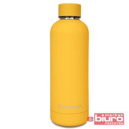 COOLPACK BONET TERMO BOTTLE BIDON METALOWY MUSTARD