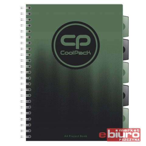 COOLPACK GRADIENT KOŁOZESZYT A4 GRASS