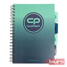 COOLPACK GRADIENT KOŁOZESZYT B5 BLUE LAGOON